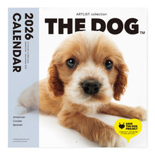 画像をギャラリービューアに読み込む, THE DOG 2026年カレンダー 大判サイズ(アメリカン・コッカー・スパニエル)