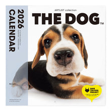 画像をギャラリービューアに読み込む, THE DOG 2026年カレンダー 大判サイズ(ビーグル)