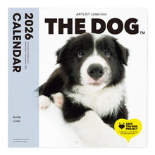 画像をギャラリービューアに読み込む, THE DOG 2026年カレンダー 大判サイズ(ボーダー・コリー)