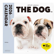 将图像阅读到画廊视图中, THE DOG 2026年カレンダー 大判サイズ(ブルドッグ)