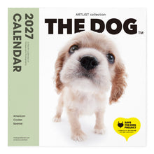 갤러리보기에 이미지를 읽고 THE DOG 2027年カレンダー 大判サイズ(アメリカン・コッカー・スパニエル)の表紙