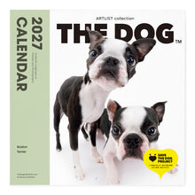 Lea la imagen en la vista de la galería, THE DOG 2027年カレンダー 大判サイズ(ボストン・テリア)の表紙