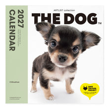Read the image into the gallery view, THE DOG 2027年カレンダー 大判サイズ(チワワ)の表紙