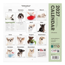 Read the image into the gallery view, THE DOG 2027年カレンダー 大判サイズ(チワワ)の裏表紙