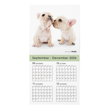 Read the image into the gallery view, THE DOG 2027年カレンダー 大判サイズ(フレンチ・ブルドッグ)の2026年部分