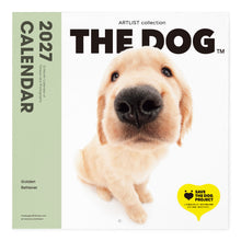 画像をギャラリービューアに読み込む, THE DOG 2027年カレンダー 大判サイズ(ゴールデン・レトリーバー)の表紙