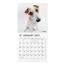 Read the image into the gallery view, THE DOG 2027年カレンダー 大判サイズ(ジャック・ラッセル・テリア)の1月