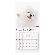 갤러리보기에 이미지를 읽고 THE DOG 2027年カレンダー 大判サイズ(ポメラニアン)の1月