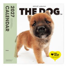Read the image into the gallery view, THE DOG 2027年カレンダー 大判サイズ(柴)の表紙