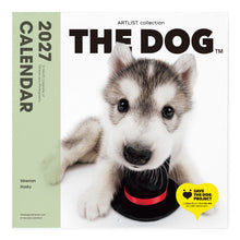 Lea la imagen en la vista de la galería, THE DOG 2027年カレンダー 大判サイズ(シベリアン・ハスキー)の表紙