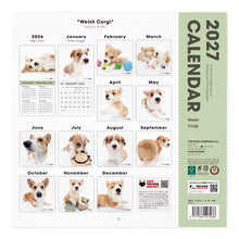 画像をギャラリービューアに読み込む, THE DOG 2027年カレンダー 大判サイズ(ウェルシュ・コーギー)の裏表紙
