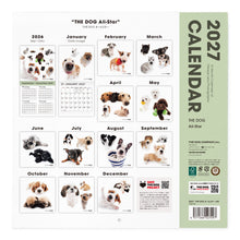 갤러리보기에 이미지를 읽고 THE DOG 2027年カレンダー 大判サイズ(オールスター)の裏表紙