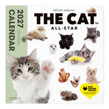 갤러리보기에 이미지를 읽고 THE CAT 2027年カレンダー 大判サイズ(オールスター)の表紙
