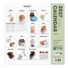 갤러리보기에 이미지를 읽고 THE HAMSTER 2027年カレンダー 大判サイズの裏表紙