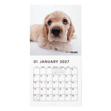画像をギャラリービューアに読み込む, THE DOG 2027年カレンダー ミニサイズ(アメリカン・コッカー・スパニエル)の1月