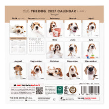 갤러리보기에 이미지를 읽고 THE DOG 2027年カレンダー ミニサイズ(ビーグル)の裏表紙