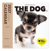 画像をギャラリービューアに読み込む, THE DOG 2027年カレンダー ミニサイズ(チワワ)の表紙