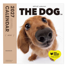 画像をギャラリービューアに読み込む, THE DOG 2027年カレンダー ミニサイズ(ダックスフンド)の表紙