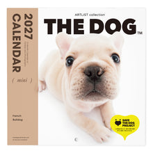 画像をギャラリービューアに読み込む, THE DOG 2027年カレンダー ミニサイズ(フレンチ・ブルドッグ)の表紙