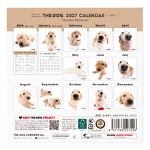 画像をギャラリービューアに読み込む, THE DOG 2027年カレンダー ミニサイズ(ゴールデン・レトリーバー)の裏表紙