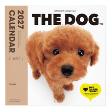 갤러리보기에 이미지를 읽고 THE DOG 2027年カレンダー ミニサイズ(プードル)の表紙