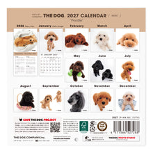 갤러리보기에 이미지를 읽고 THE DOG 2027年カレンダー ミニサイズ(プードル)の裏表紙