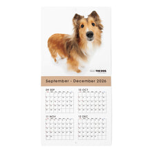 画像をギャラリービューアに読み込む, THE DOG 2027年カレンダー ミニサイズ(シェットランド・シープドッグ)の2026年部分