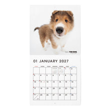 画像をギャラリービューアに読み込む, THE DOG 2027年カレンダー ミニサイズ(シェットランド・シープドッグ)の1月