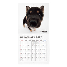 画像をギャラリービューアに読み込む, THE DOG 2027年カレンダー ミニサイズ(柴)の1月