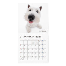 画像をギャラリービューアに読み込む, THE DOG 2027年カレンダー ミニサイズ(ウエスト・ハイランド・ホワイト・テリア)の1月