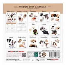 Lea la imagen en la vista de la galería, THE DOG 2027年カレンダー ミニサイズ(オールスター)の裏表紙