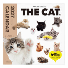 Lea la imagen en la vista de la galería, THE CAT 2027年カレンダー ミニサイズ(オールスター)の表紙