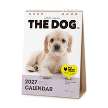 Read the image into the gallery view, THE DOG 2027年カレンダー 卓上サイズ(アメリカン・コッカー・スパニエル)の表紙