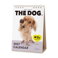 Lea la imagen en la vista de la galería, THE DOG 2027年カレンダー 卓上サイズ(ダックスフンド)の表紙