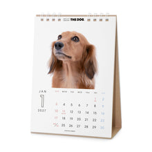 Lea la imagen en la vista de la galería, THE DOG 2027年カレンダー 卓上サイズ(ダックスフンド)の1月