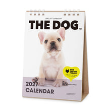 Read the image into the gallery view, THE DOG 2027年カレンダー 卓上サイズ(フレンチ・ブルドッグ)の表紙