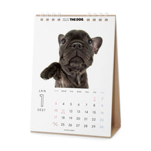 Read the image into the gallery view, THE DOG 2027年カレンダー 卓上サイズ(フレンチ・ブルドッグ)の1月