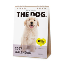 Read the image into the gallery view, THE DOG 2027年カレンダー 卓上サイズ(ゴールデン・レトリーバー)の表紙