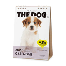 갤러리보기에 이미지를 읽고 THE DOG 2027年カレンダー 卓上サイズ(ジャック・ラッセル・テリア)の表紙