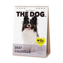 Lea la imagen en la vista de la galería, THE DOG 2027年カレンダー 卓上サイズ(パピヨン)の表紙