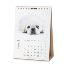 將圖像閱讀到畫廊視圖中, THE DOG 2027年カレンダー 卓上サイズ(ペキニーズ)の1月