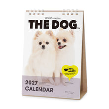 갤러리보기에 이미지를 읽고 THE DOG 2027年カレンダー 卓上サイズ(ポメラニアン)の表紙