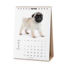 Read the image into the gallery view, THE DOG 2027年カレンダー 卓上サイズ(パグ)の1月