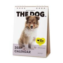 Read the image into the gallery view, THE DOG 2027年カレンダー 卓上サイズ(シェットランド・シープドッグ)の表紙