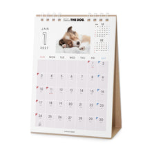 Read the image into the gallery view, THE DOG 2027年カレンダー 卓上サイズ(シェットランド・シープドッグ)の1月(裏)