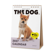 Read the image into the gallery view, THE DOG 2027年カレンダー 卓上サイズ(柴)の表紙