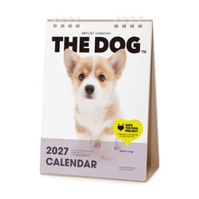 Read the image into the gallery view, THE DOG 2027年カレンダー 卓上サイズ(ウェルシュ・コーギー)の表紙