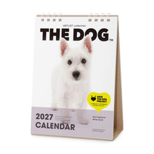 갤러리보기에 이미지를 읽고 THE DOG 2027年カレンダー 卓上サイズ(ウエスト・ハイランド・ホワイト・テリア)の表紙