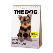 갤러리보기에 이미지를 읽고 THE DOG 2027年カレンダー 卓上サイズ(ヨークシャー・テリア)の表紙