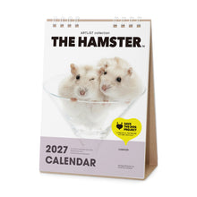 Read the image into the gallery view, THE HAMSTER 2027年カレンダー 卓上サイズの表紙